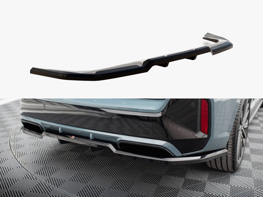 Maxton Design Central Rear Splitter (Vertical Bars) BMW X1 M-Pack U11