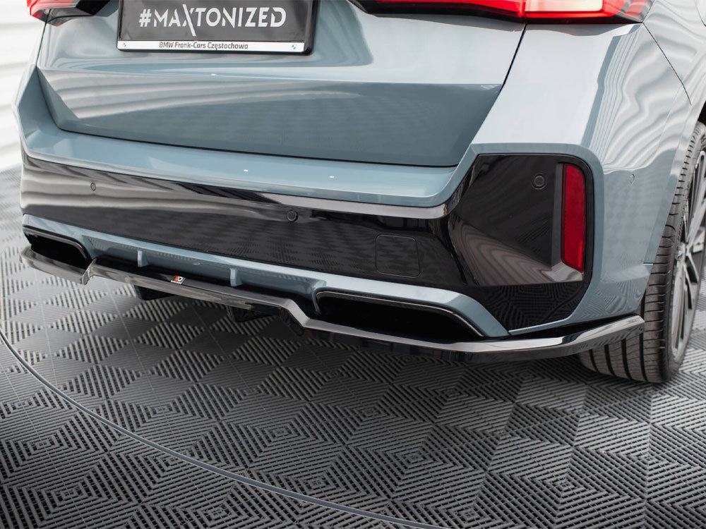 Maxton Design Central Rear Splitter (Vertical Bars) BMW X1 M-Pack U11