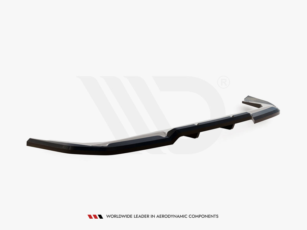Maxton Design Central Rear Splitter (Vertical Bars) BMW X1 M-Pack U11