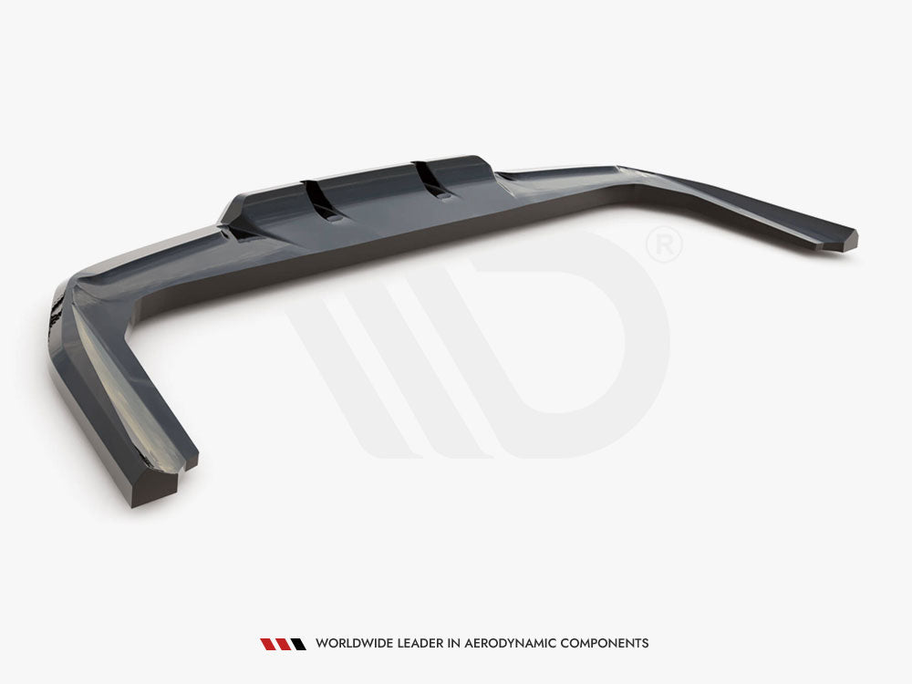 Maxton Design Central Rear Splitter (Vertical Bars) BMW X1 M-Pack U11