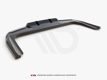 Maxton Design Central Rear Splitter (Vertical Bars) BMW X1 M-Pack U11