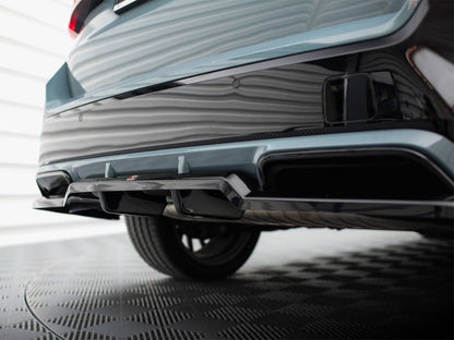 Maxton Design Central Rear Splitter (Vertical Bars) BMW X1 M-Pack U11