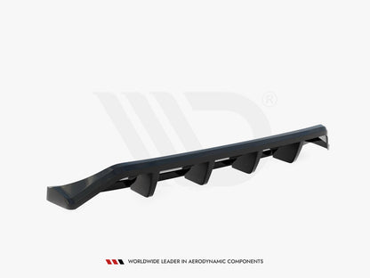 Maxton Design Central Rear Splitter (Vertical Bars) Mazda 3 Mk4