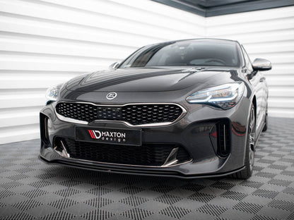 Maxton Design Street PRO Front Splitter Kia Stinger GT / GT-Line / Standard Mk1