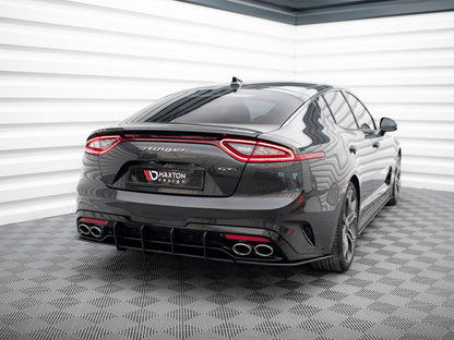 Maxton Design Street Pro Rear Side Splitters Kia Stinger GT / GT-Line Mk1