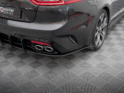 Maxton Design Street Pro Rear Side Splitters Kia Stinger GT / GT-Line Mk1