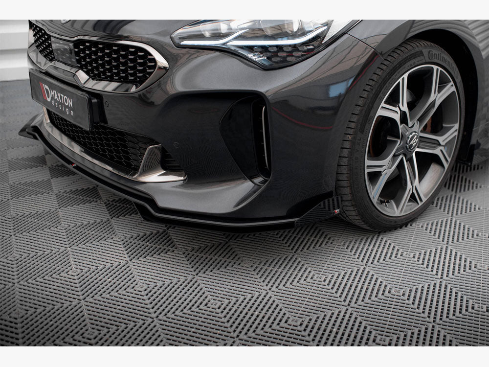 Maxton Design Front Flaps Kia Stinger GT / GT-Line / Standard Mk1