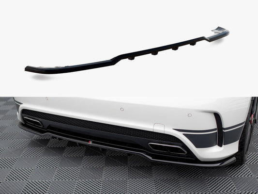 Maxton Design Rear Splitter (Vertical Bars) Mercedes-Benz A45 AMG W176