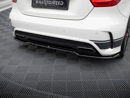 Maxton Design Rear Splitter (Vertical Bars) Mercedes-Benz A45 AMG W176