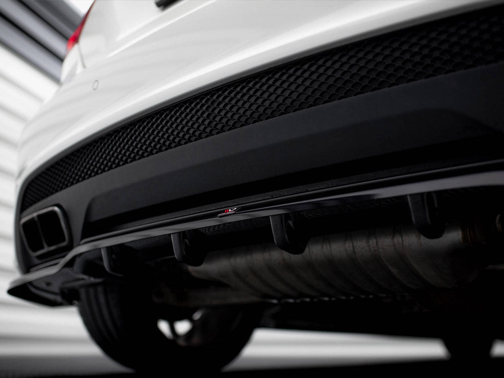 Maxton Design Rear Splitter (Vertical Bars) Mercedes-Benz A45 AMG W176