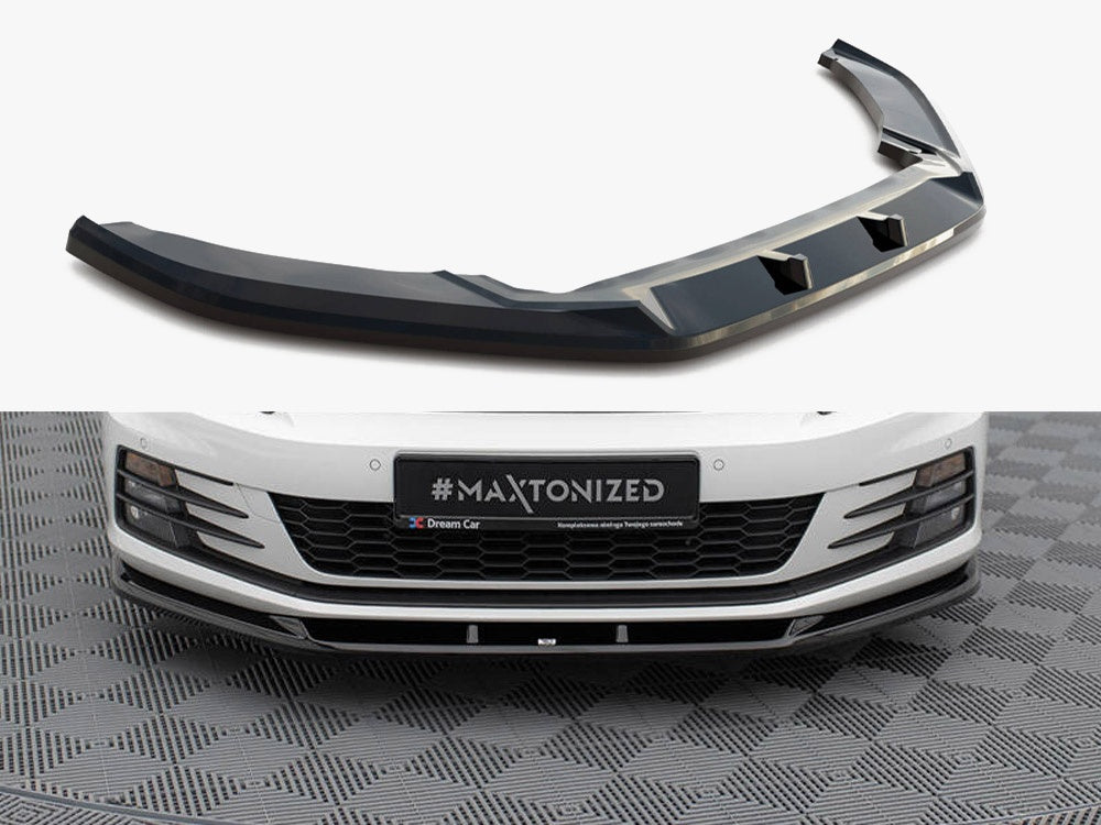 Maxton Design Front Splitter V.1 Volkswagen Scirocco Mk3 Facelift