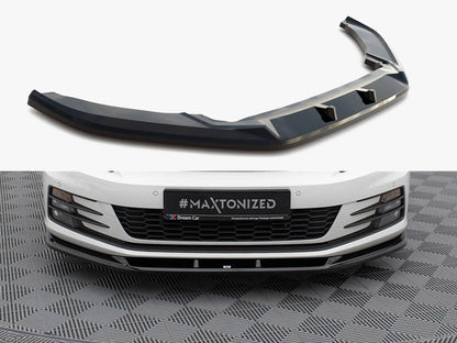 Maxton Design Front Splitter V.1 Volkswagen Scirocco Mk3 Facelift