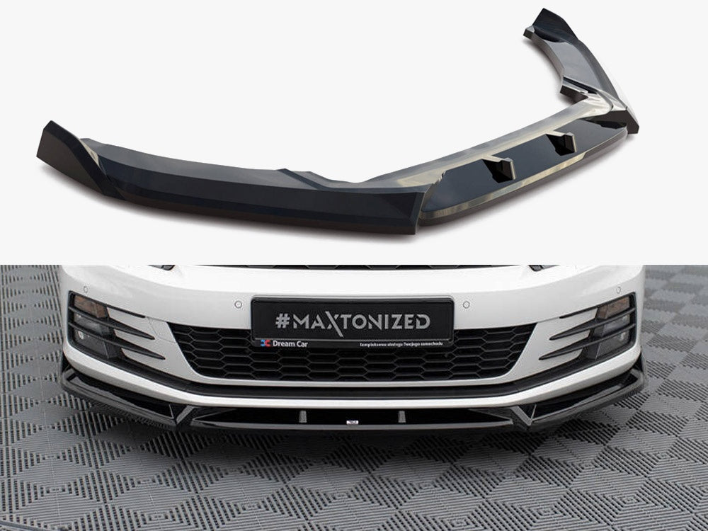 Maxton Design Front Splitter V.2 Volkswagen Scirocco Mk3 Facelift