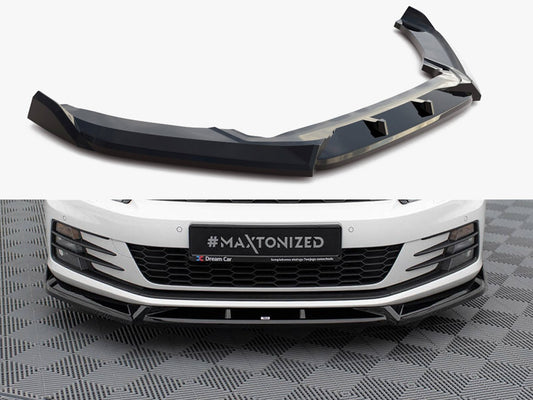 Maxton Design Front Splitter V.2 Volkswagen Scirocco Mk3 Facelift