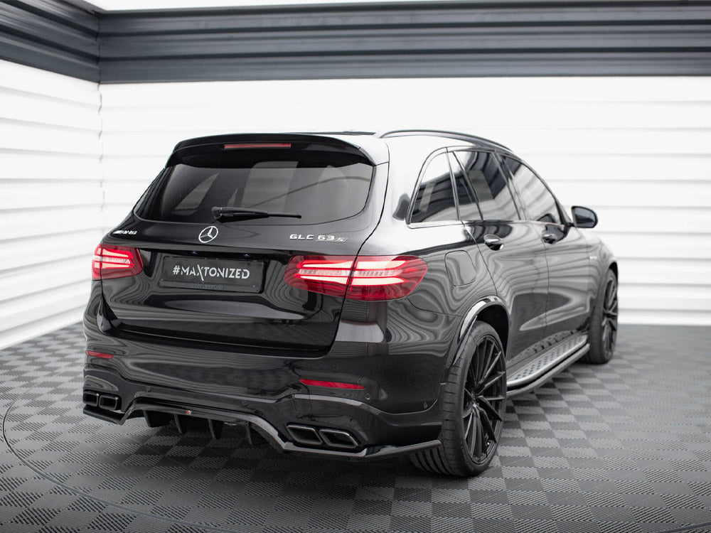 Maxton Design Rear Splitter (Vertical Bars) V.1 Mercedes-AMG GLC 63 SUV X253