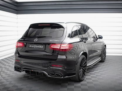 Maxton Design Rear Splitter (Vertical Bars) V.1 Mercedes-AMG GLC 63 SUV X253
