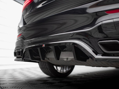 Maxton Design Rear Splitter (Vertical Bars) V.1 Mercedes-AMG GLC 63 SUV X253