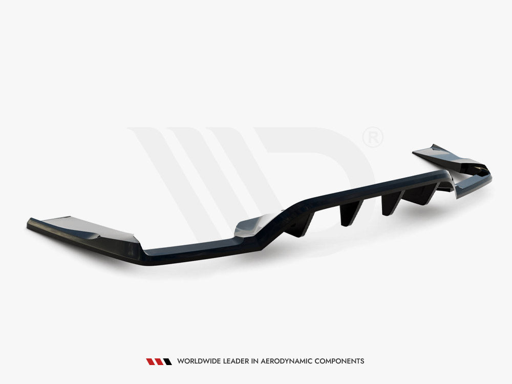 Maxton Design Rear Splitter (Vertical Bars) V.1 Mercedes-AMG GLC 63 SUV X253