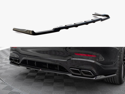 Maxton Design Rear Splitter (Vertical Bars) V.2 Mercedes-AMG GLC 63 SUV X253