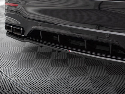 Maxton Design Rear Splitter (Vertical Bars) V.2 Mercedes-AMG GLC 63 SUV X253