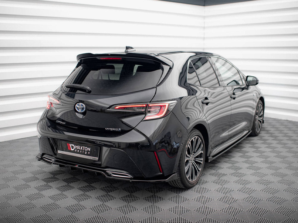 Maxton Design Rear Splitter (Vertical Bars) Toyota Corolla Hatchback Mk12