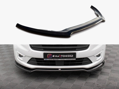 Maxton Design Front Splitter V.1 Ford Transit Connect Mk2 Facelift