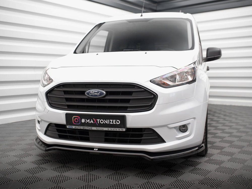 Maxton Design Front Splitter V.1 Ford Transit Connect Mk2 Facelift