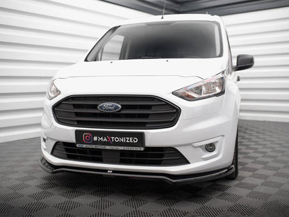 Maxton Design Front Splitter V.1 Ford Transit Connect Mk2 Facelift