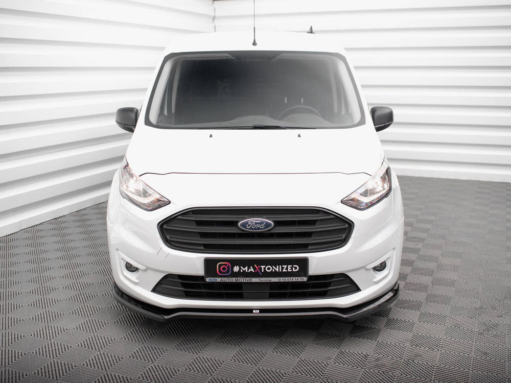 Maxton Design Front Splitter V.1 Ford Transit Connect Mk2 Facelift
