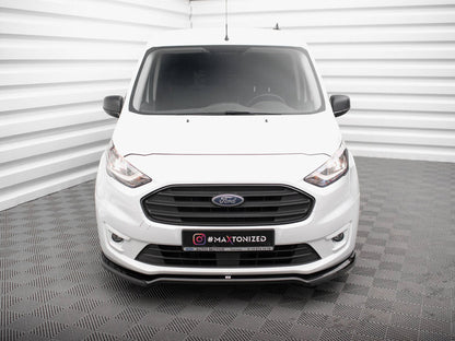 Maxton Design Front Splitter V.1 Ford Transit Connect Mk2 Facelift