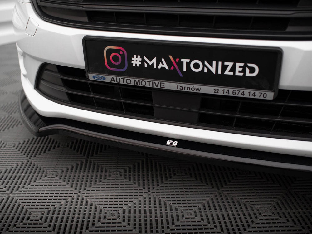 Maxton Design Front Splitter V.1 Ford Transit Connect Mk2 Facelift