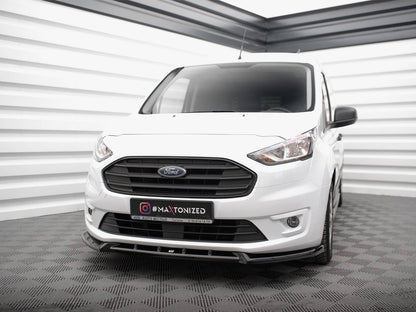Maxton Design Front Splitter V.2 Ford Transit Connect Mk2 Facelift