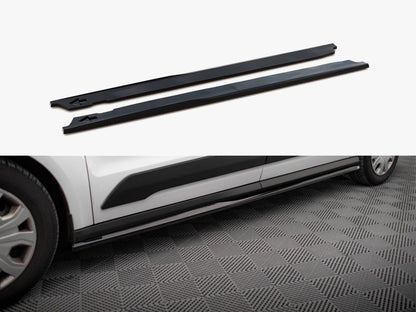 Maxton Design Side Skirts Diffusers Ford Transit Connect L2 Mk2 Facelift