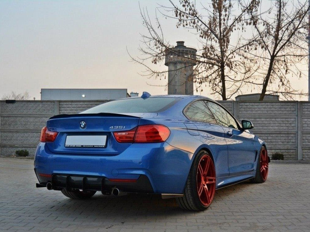 Maxton Design Rear Diffuser & Rear Side Splitters BMW 4 Coupe / Gran Coupe / Cabrio M-Pack F32 / F36 / F33