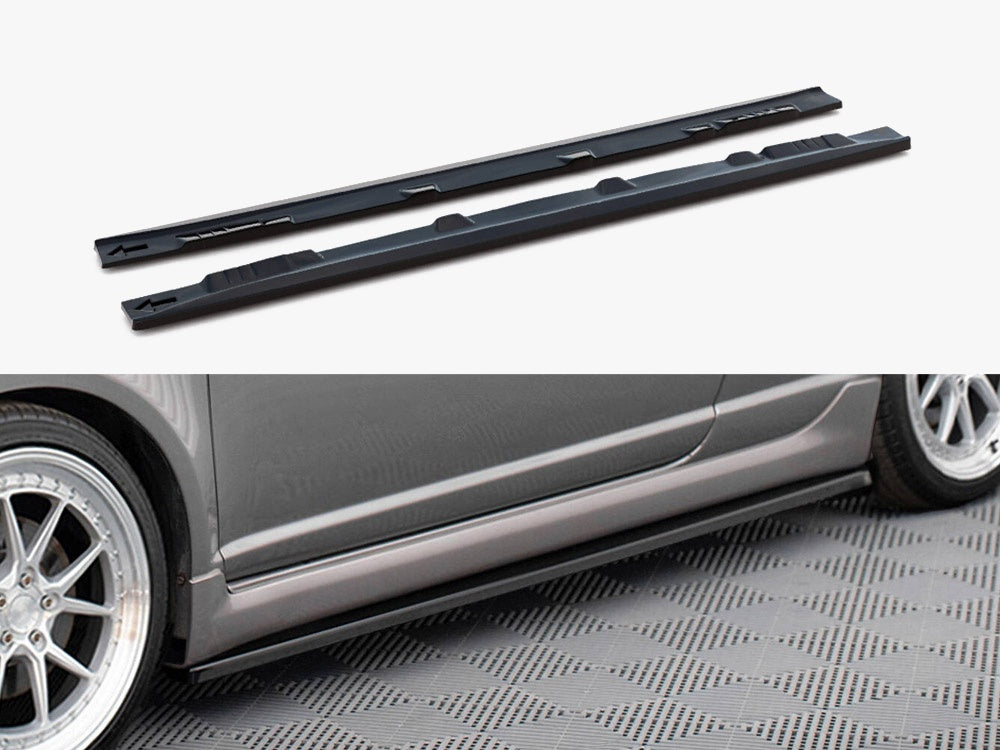 Maxton Design Side Skirts Diffusers Toyota Yaris T-Sport Mk1 Facelift