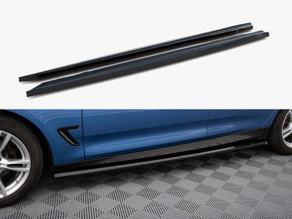 Maxton Design Side Skirts Diffusers BMW 3 GT M-Pack F34