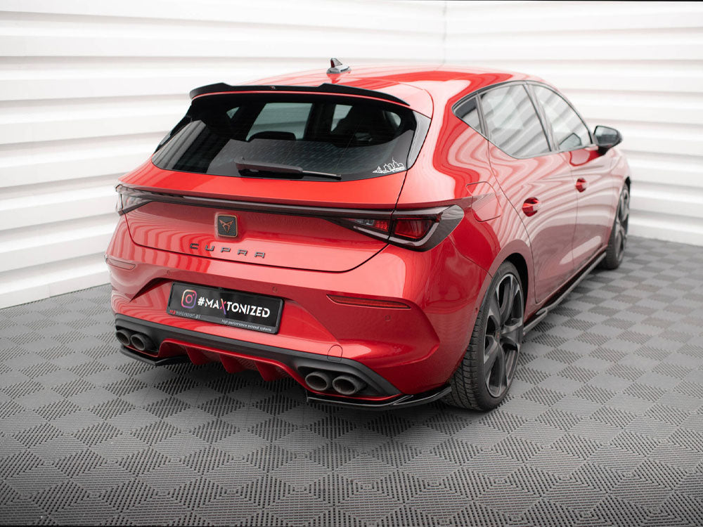 Maxton Design Rear Side Splitters V.1 Cupra Leon Hatchback Mk1