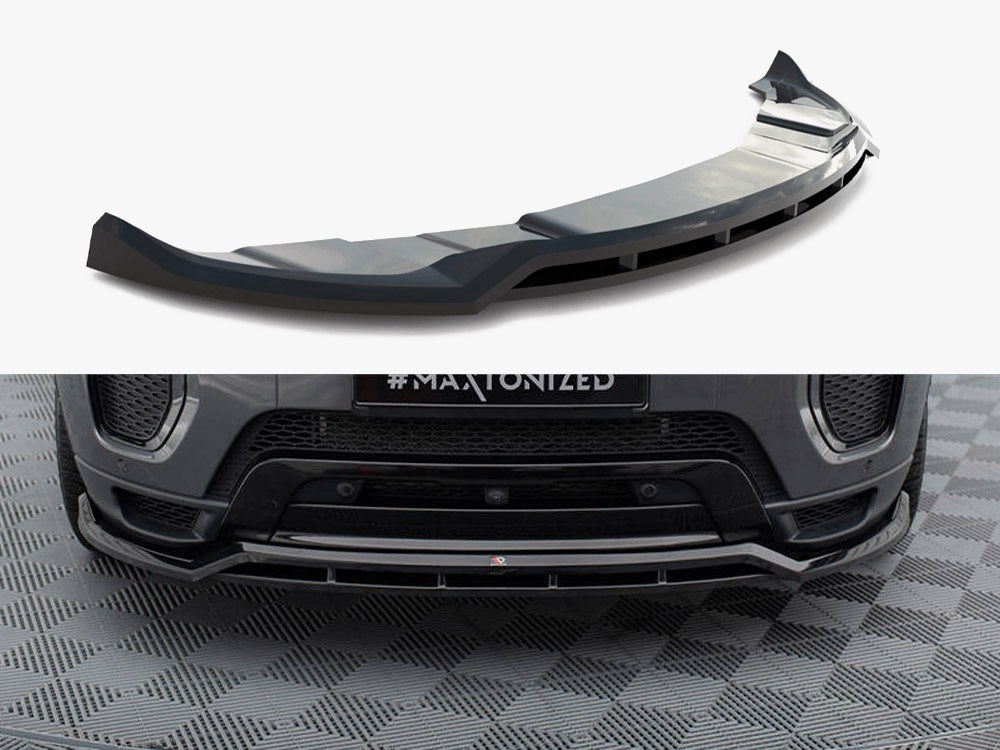 Maxton Design Front Splitter Land Rover Range Rover Evoque HSE Dynamic Mk1 Facelift