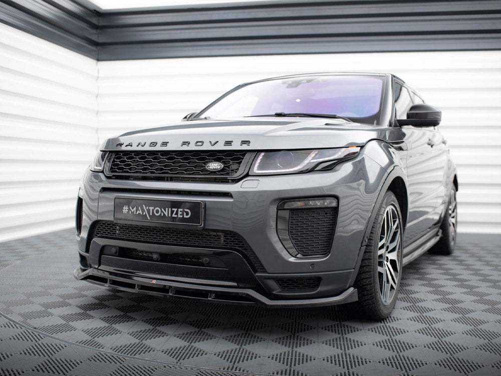 Maxton Design Front Splitter Land Rover Range Rover Evoque HSE Dynamic Mk1 Facelift
