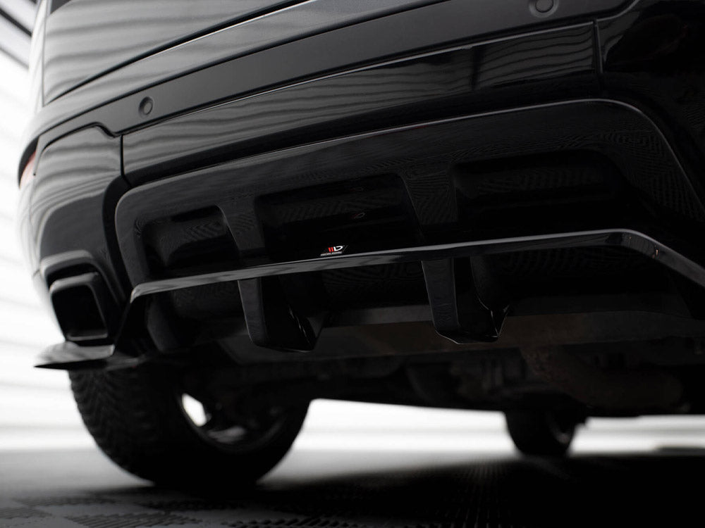 Maxton Design Rear Splitter (Vertical Bars) Land Rover Range Rover Evoque HSE Dynamic Mk1 Facelift