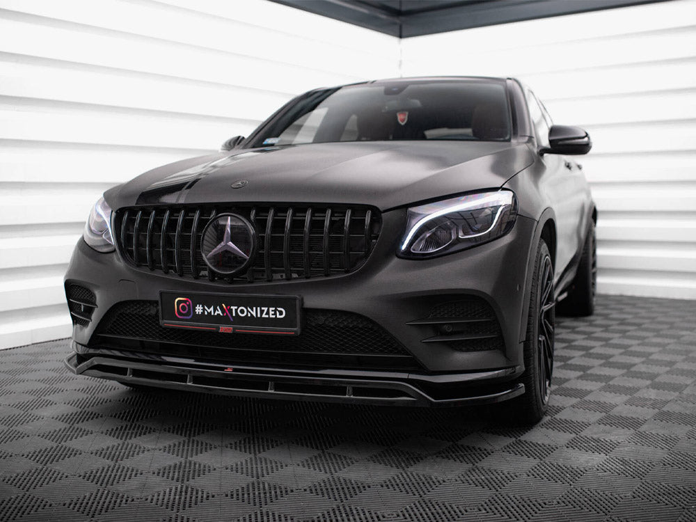 Maxton Design Front Splitter Mercedes-Benz GLC Coupe AMG-Line / 43 AMG C253
