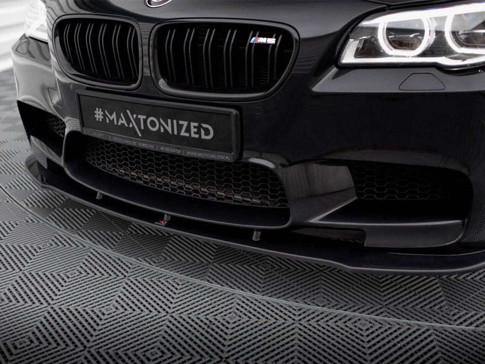 Maxton Design Front Splitter V.1 BMW M5 F10 / F11 - Carbon Look