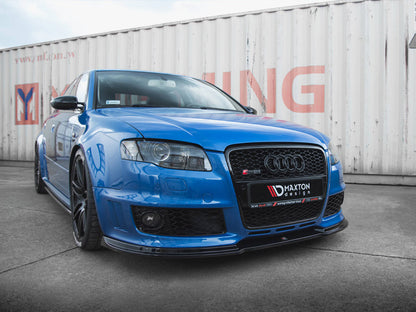 Maxton Design Front Splitter V.1 Audi RS4 B7