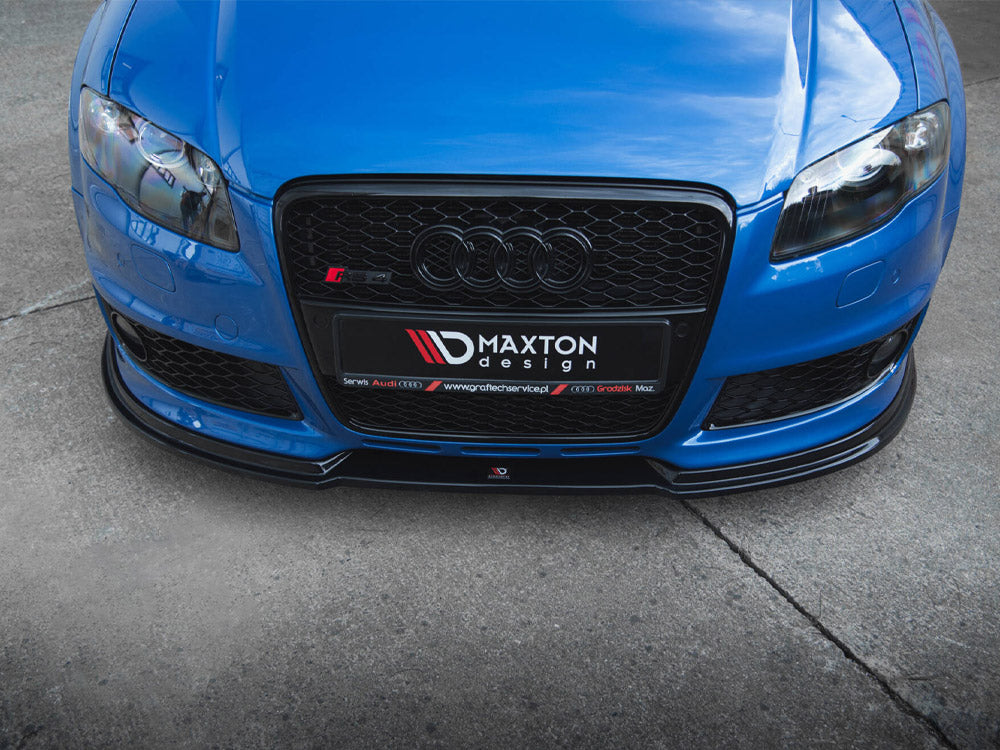 Maxton Design Front Splitter V.1 Audi RS4 B7