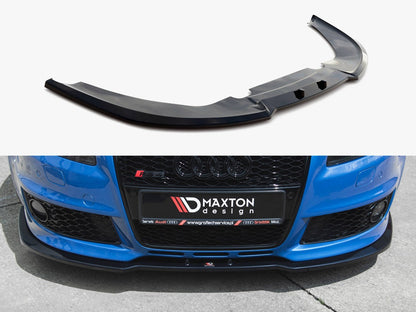 Maxton Design Front Splitter V.2 Audi RS4 B7