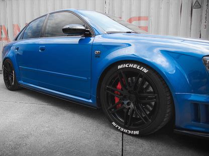 Maxton Design Side Skirts Splitters Audi RS4 B7