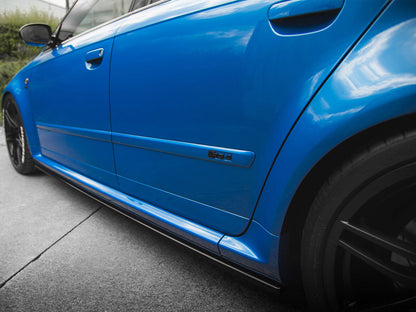 Maxton Design Side Skirts Splitters Audi RS4 B7