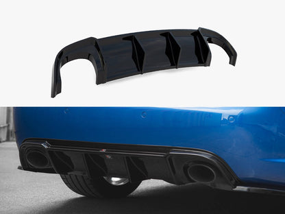 Maxton Design Rear Valance Audi RS4 B7