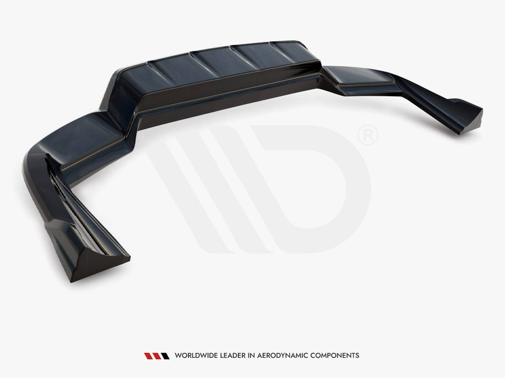 Maxton Design Rear Splitter (Vertical Bars) Porsche Cayenne Coupe / SUV Mk3