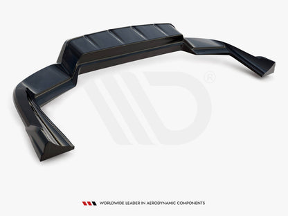 Maxton Design Rear Splitter (Vertical Bars) Porsche Cayenne Coupe / SUV Mk3